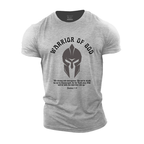 Men's Warrior Of God Cotton T-Shirt